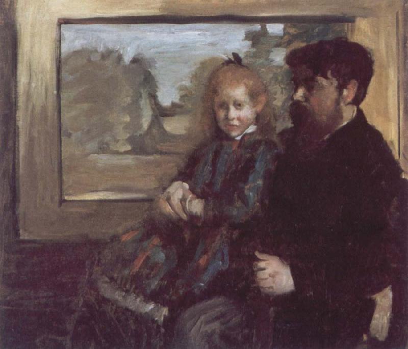 Edouard Manet Helene Rouart on her Father-s Knee Germany oil painting art